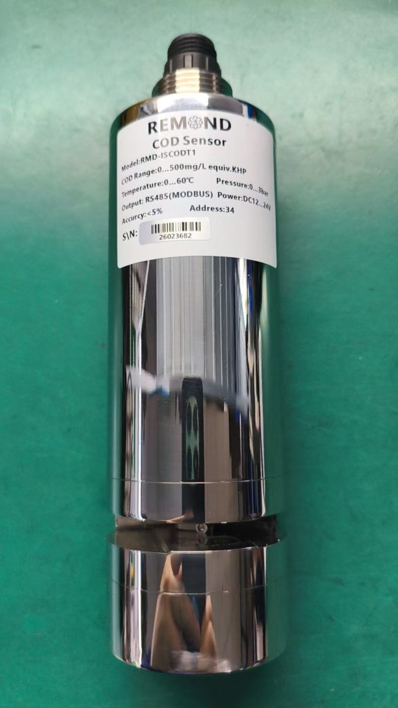 Cảm biến đầu dò đo nhu cầu oxy hóa học COD model RMD-ISCODT1 chính hãng REMOND do ACC55 phân phối.